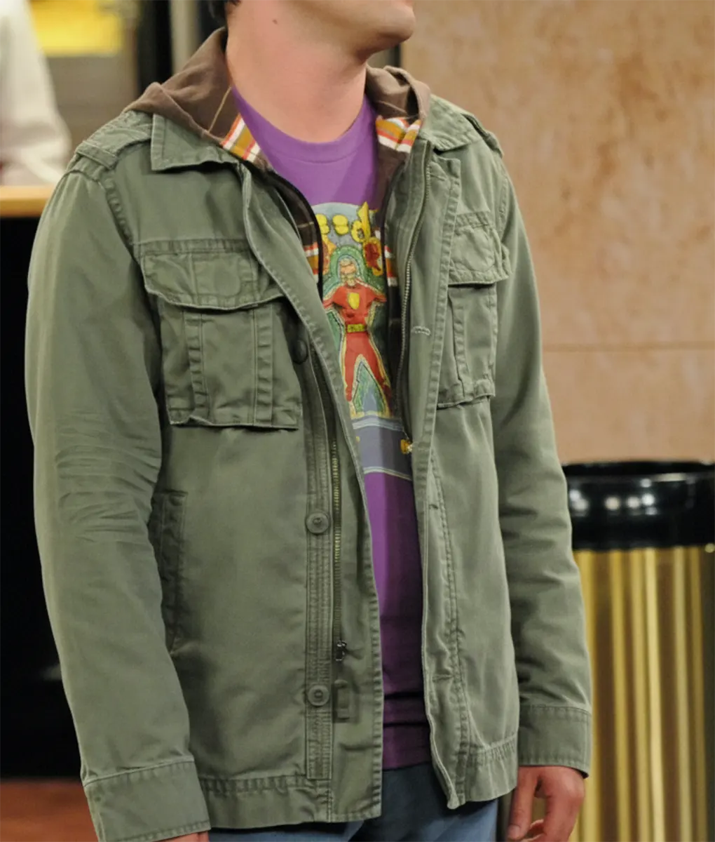 The Big Bang Theory Johnny Galecki Cotton Jacket - Front