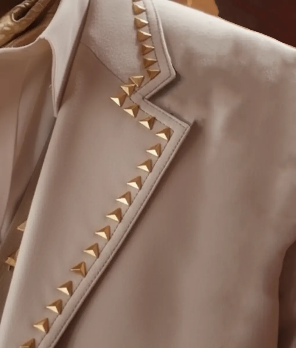 The Righteous Gemstones S03 Walton Goggins Suit - Collar