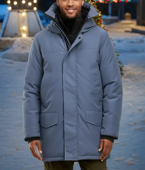 A Merry Little Ex-Mas Oliver Hudson Parka Jacket - Front