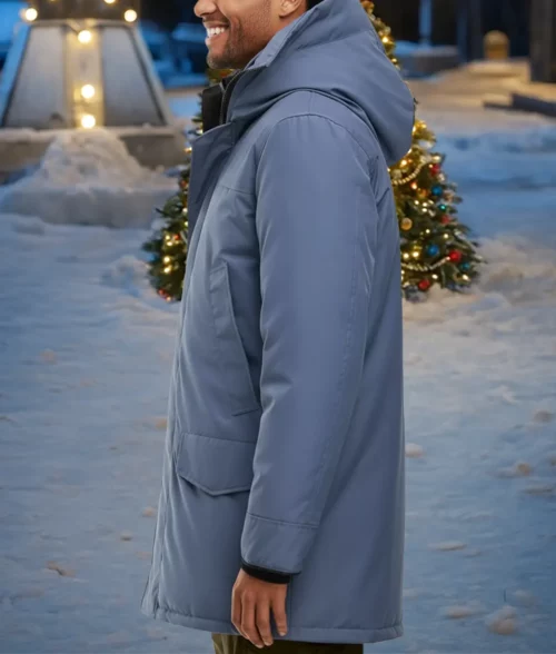 A Merry Little Ex-Mas Oliver Hudson Parka Jacket - Side