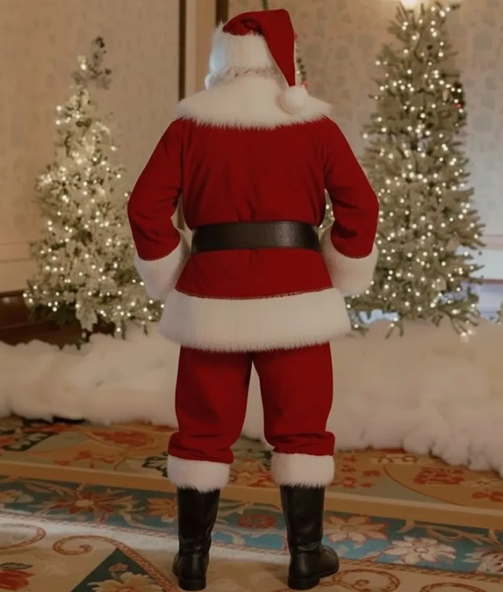 My Secret Santa Alexandra Breckenridge Santa Coat - Back
