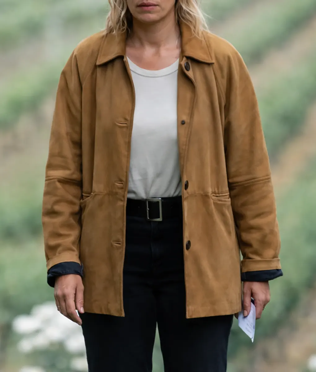 Dear Life Brooke Satchwell Suede Jacket - Front