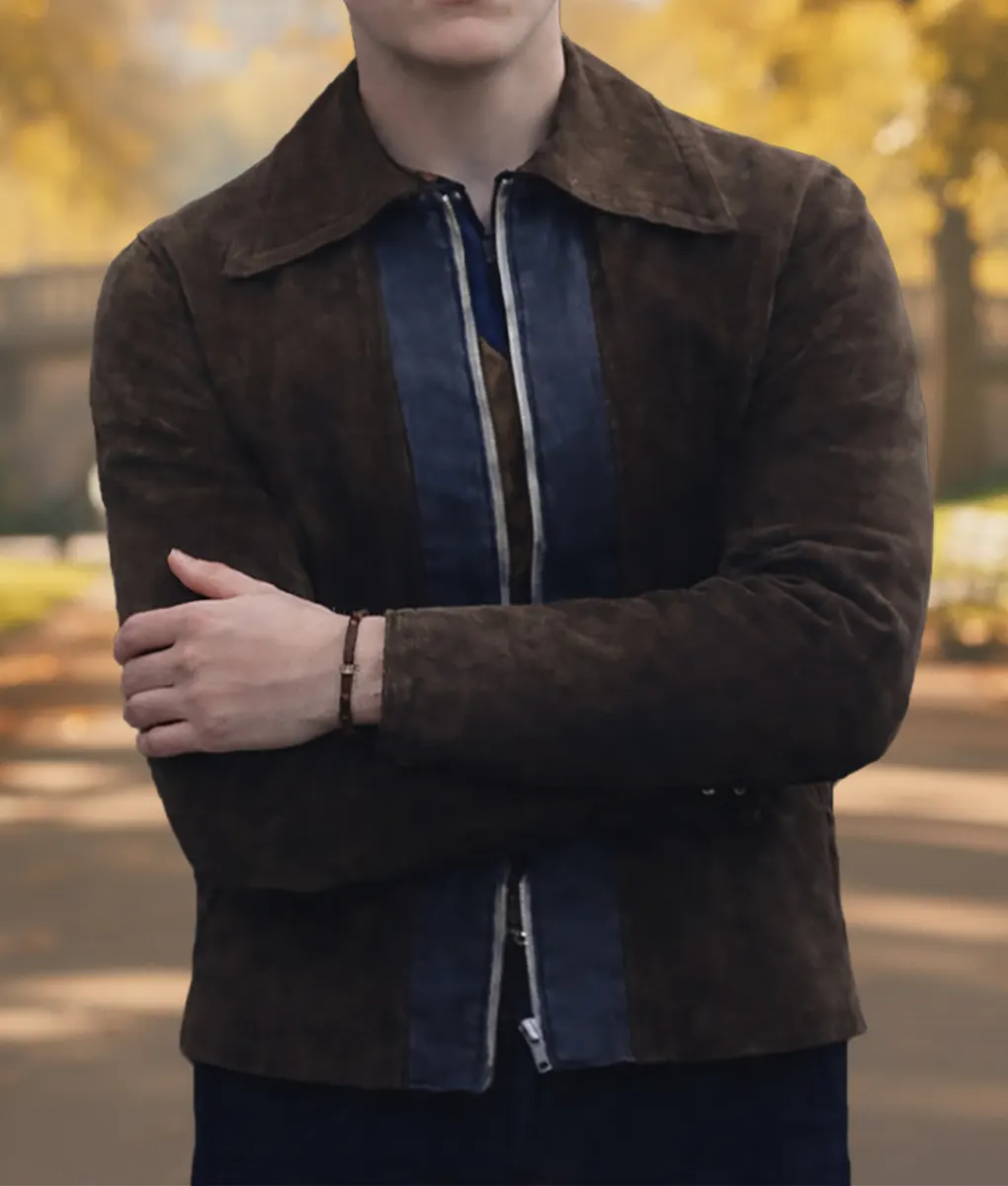 Harry Potter Gabriel Harland Suede Jacket - Front