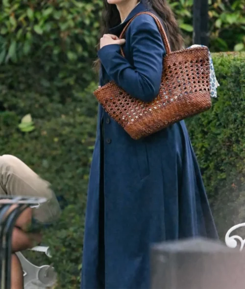 Practical Magic 2 Sandra Bullock Blue Coat - Side