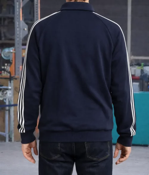 The Adventures Of Cliff Booth Brad Pitt Track Jacket - Back