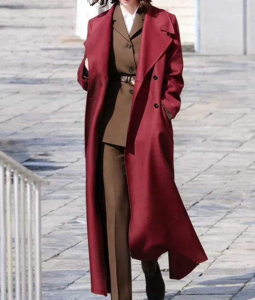 The Beauty Rebecca Hall Trench Coat - Front
