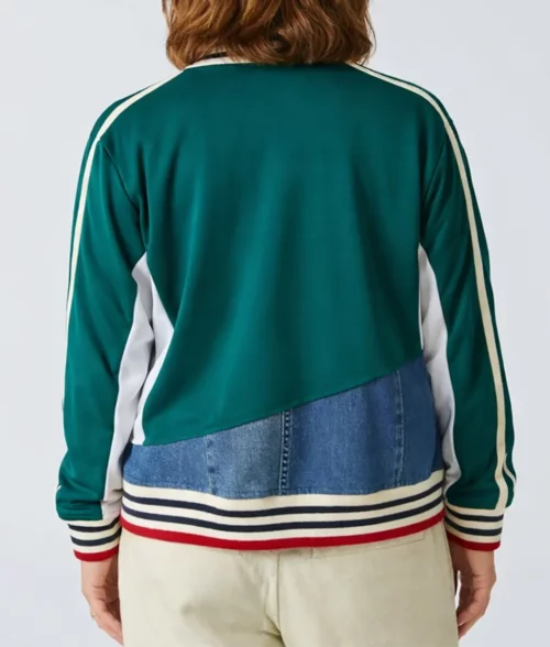 Shrinking Christa Miller Track Jacket - Back