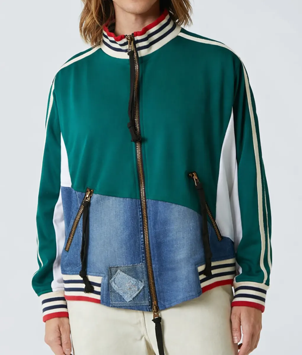 Shrinking Christa Miller Track Jacket - Front