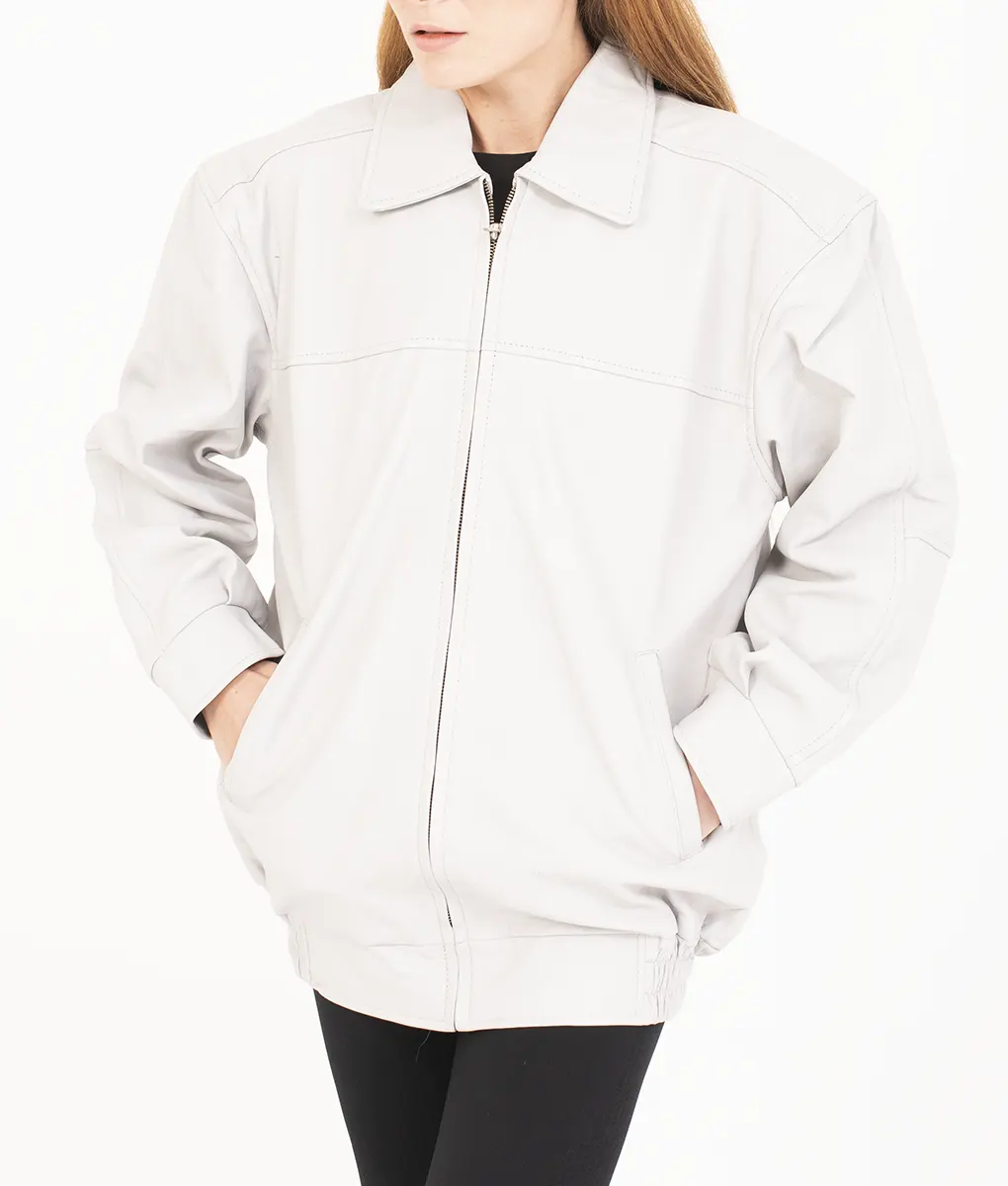 Margaret Women's Oversized Leather Jacket (6)
