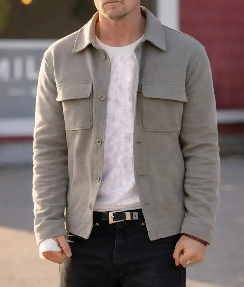 The Audacity Billy Magnussen Grey Jacket - Front