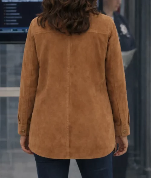 The Rookie Alyssa Diaz Suede Jacket - Back