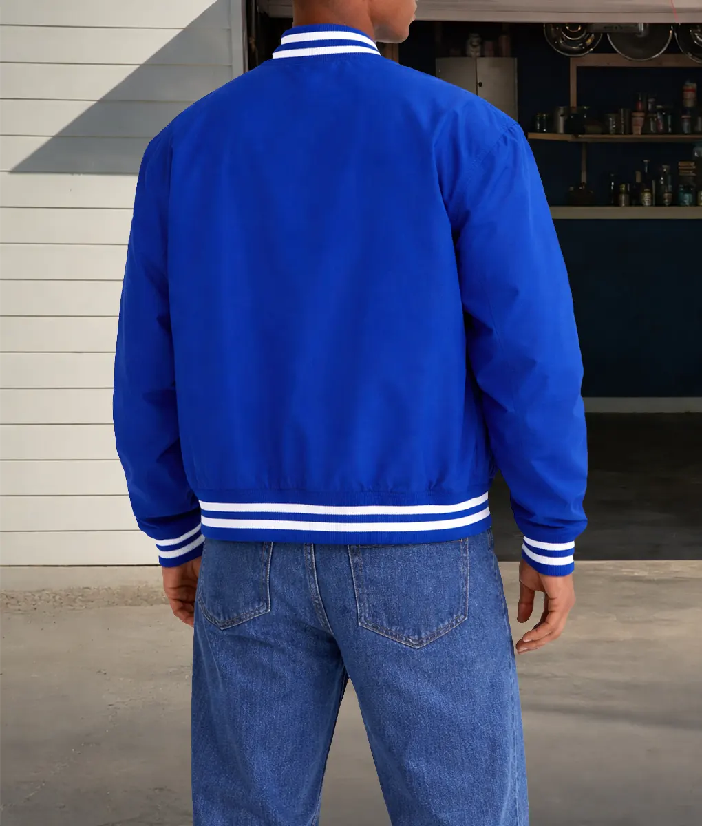 Tyler Perry's Joe's College Road Trip Jermaine Harris Bomber Jacket - Back