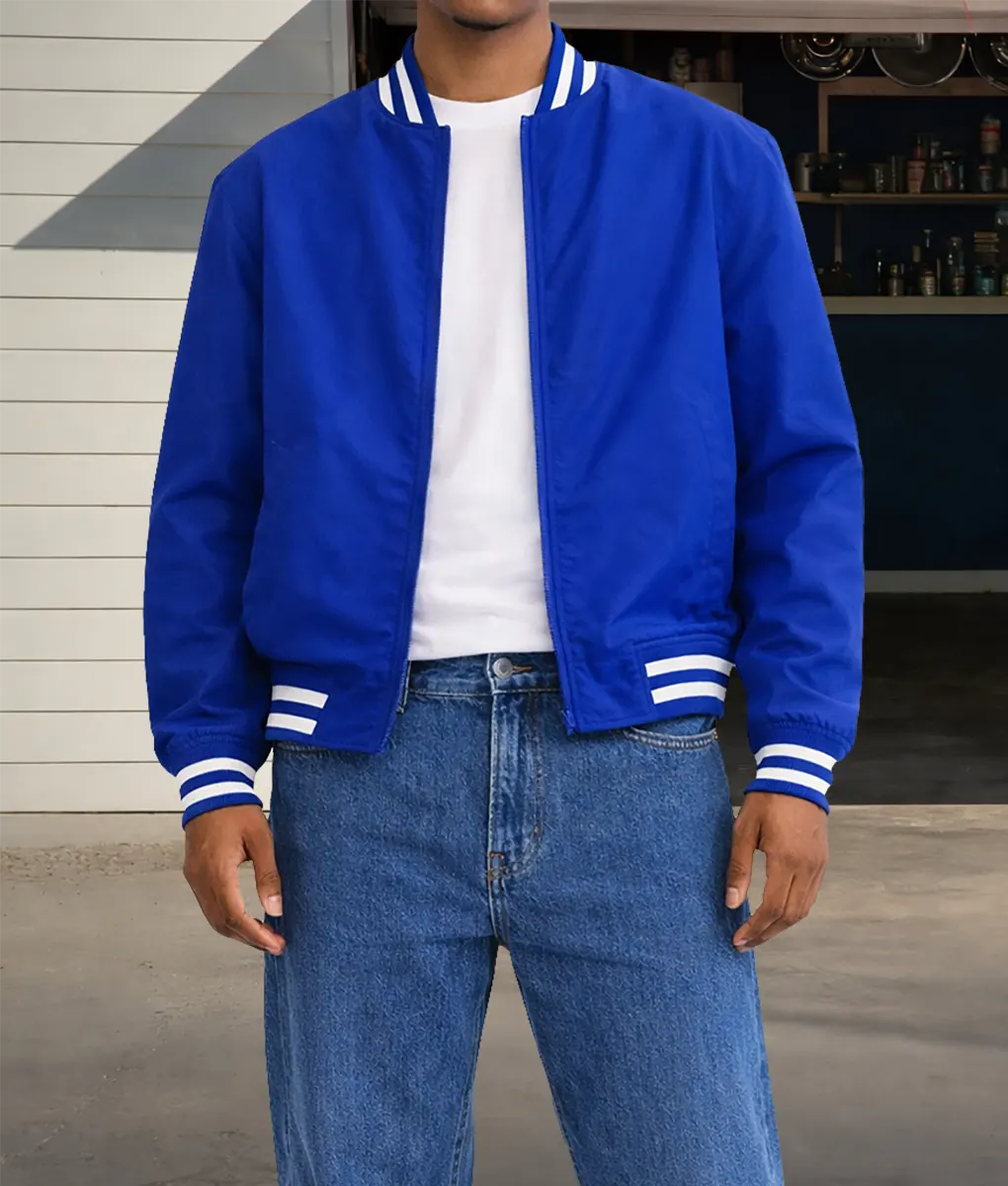 Tyler Perry's Joe's College Road Trip Jermaine Harris Bomber Jacket - Front