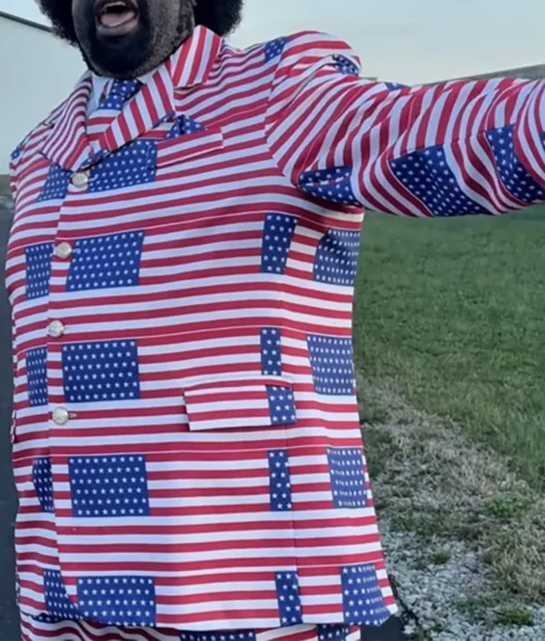 Afroman Court 2 Piece Suit - Side
