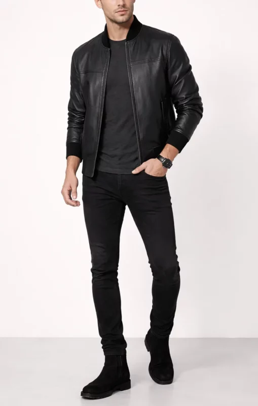 what to wear with a bomber jacket men