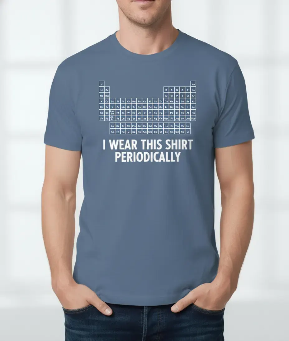 Project Hail Mary Ryan Gosling Periodic Table Tshirt - Front