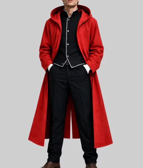 Full Metal Alchemists Red Costume - Front