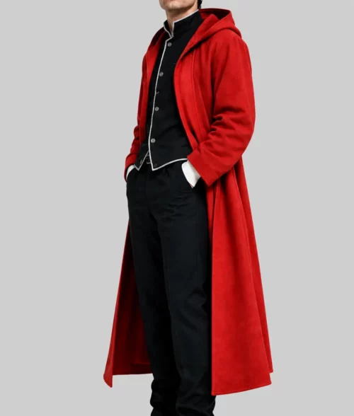 Full Metal Alchemists Red Costume - SIde