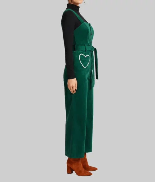 Girl Meets Farm S15 Molly Yeh Heart Pocket Jumpsuit - Side