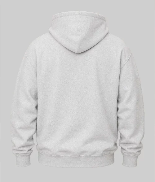 Mike Tyson Sliders Grey Hoodie - Back