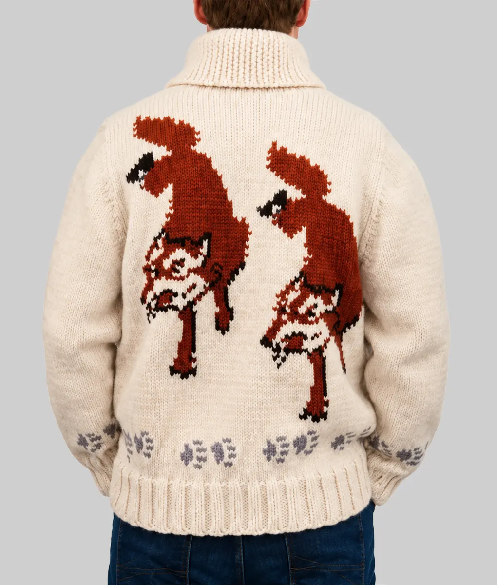 Project Hail Mary Ryan Gosling Wolf Sweater - Back
