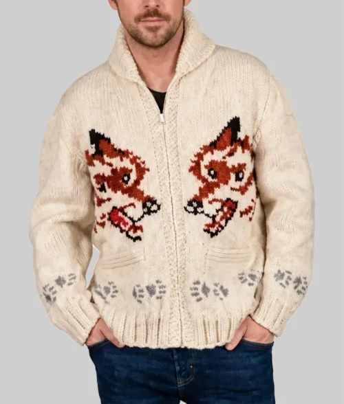 Project Hail Mary Ryan Gosling Wolf Sweater - Front