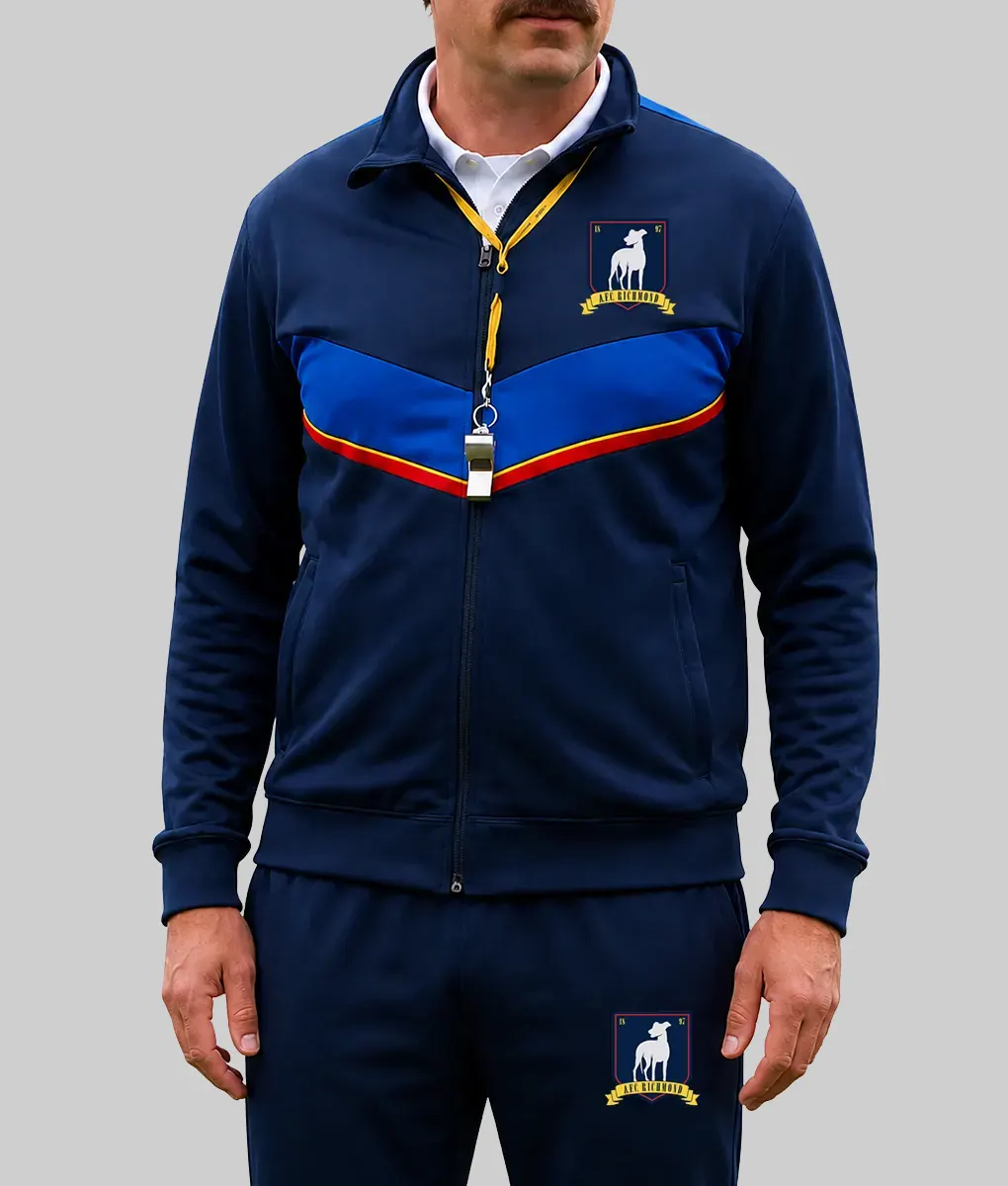 Ted Lasso S04 Jason Sudeikis Blue Tracksuit - Jacket