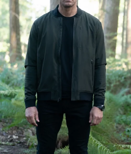 Tracker S03 Justin Hartley Bomber Jacket - Front View