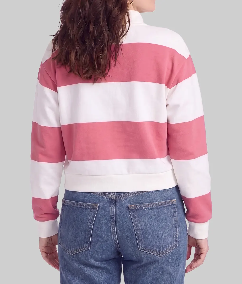 The Four Seasons S02 Tina Fey Half Zip Sweatshirt - Back