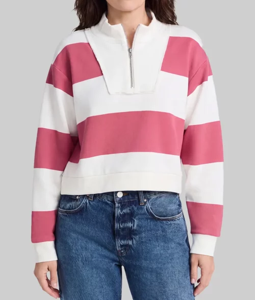 The Four Seasons S02 Tina Fey Half Zip Sweatshirt - Front