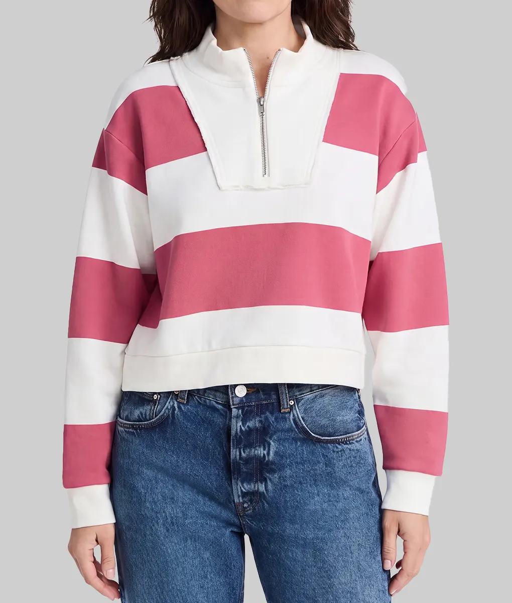 The Four Seasons S02 Tina Fey Half Zip Sweatshirt - Front