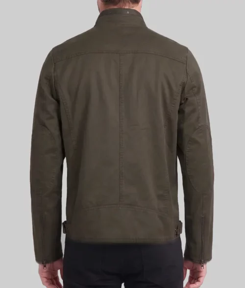 Uncharted 4 Nolan North Cotton Jacket - Back