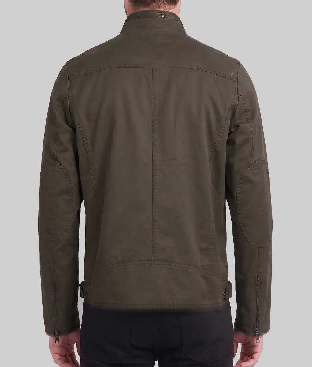 Uncharted 4 Nolan North Cotton Jacket - Back