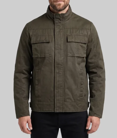 Uncharted 4 Nolan North Cotton Jacket - Front