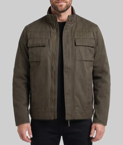 Uncharted 4 Nolan North Cotton Jacket - Front Open