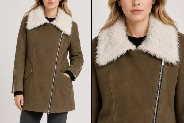 best shearling jacket for winter