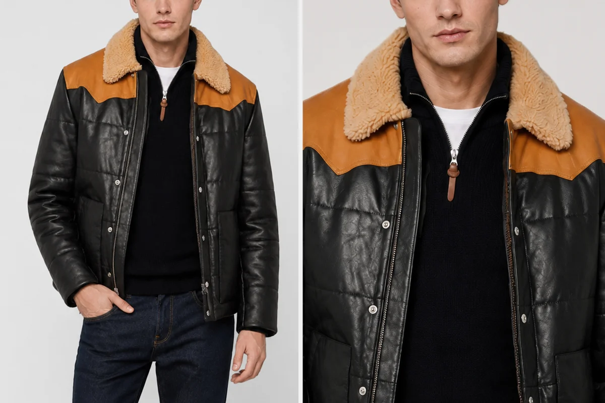 best shearling jacket for winter