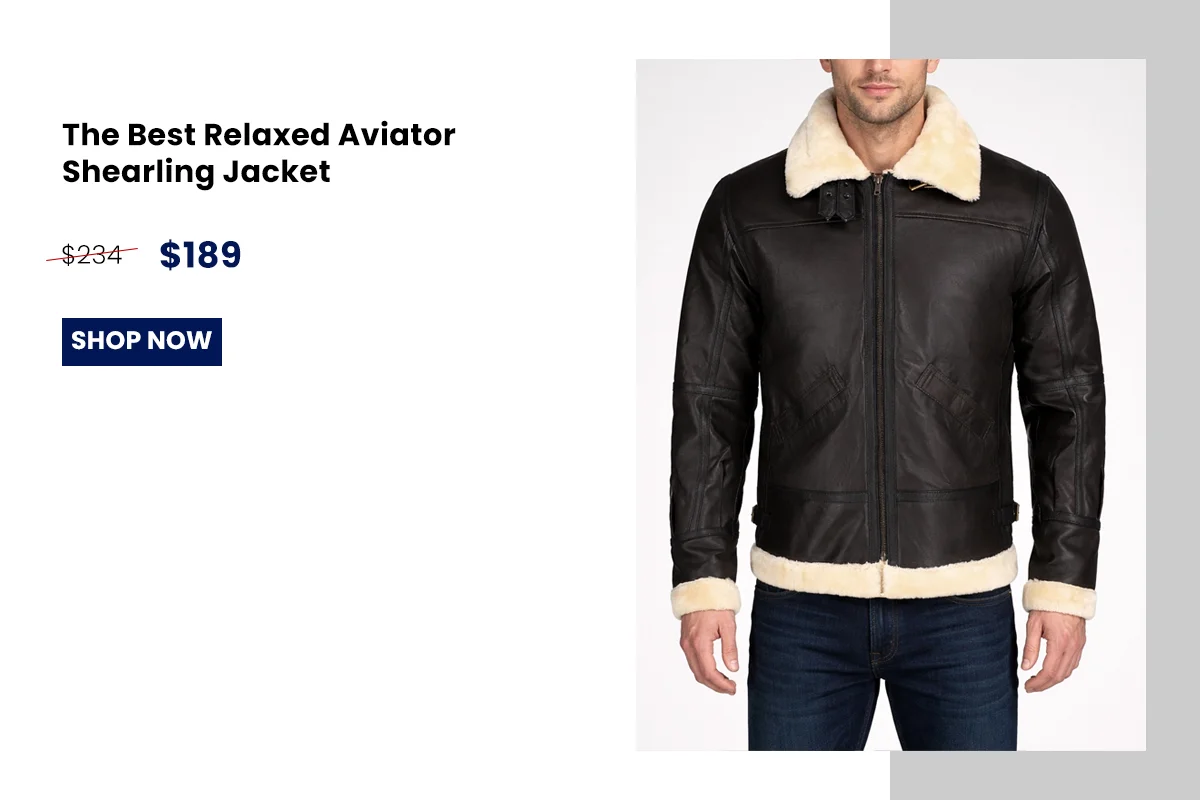 best shearling jacket for winter
