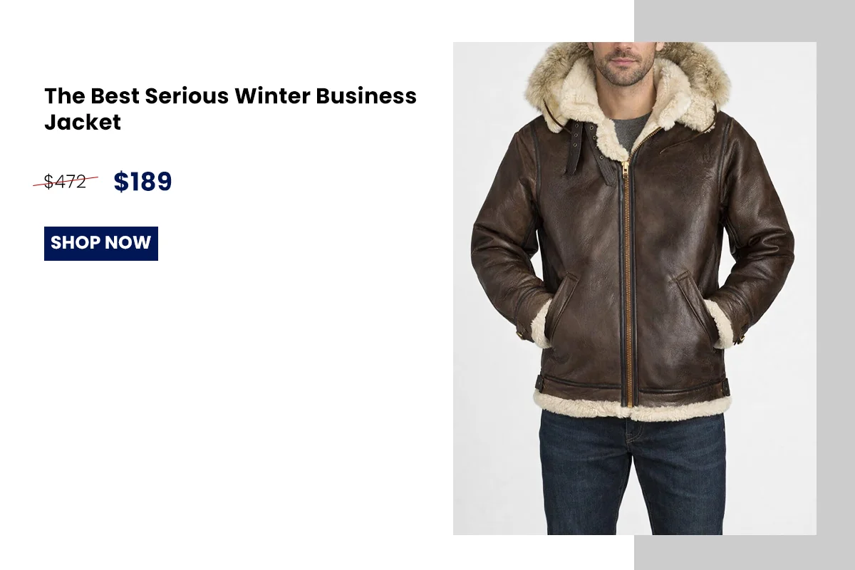 best shearling jacket for winter