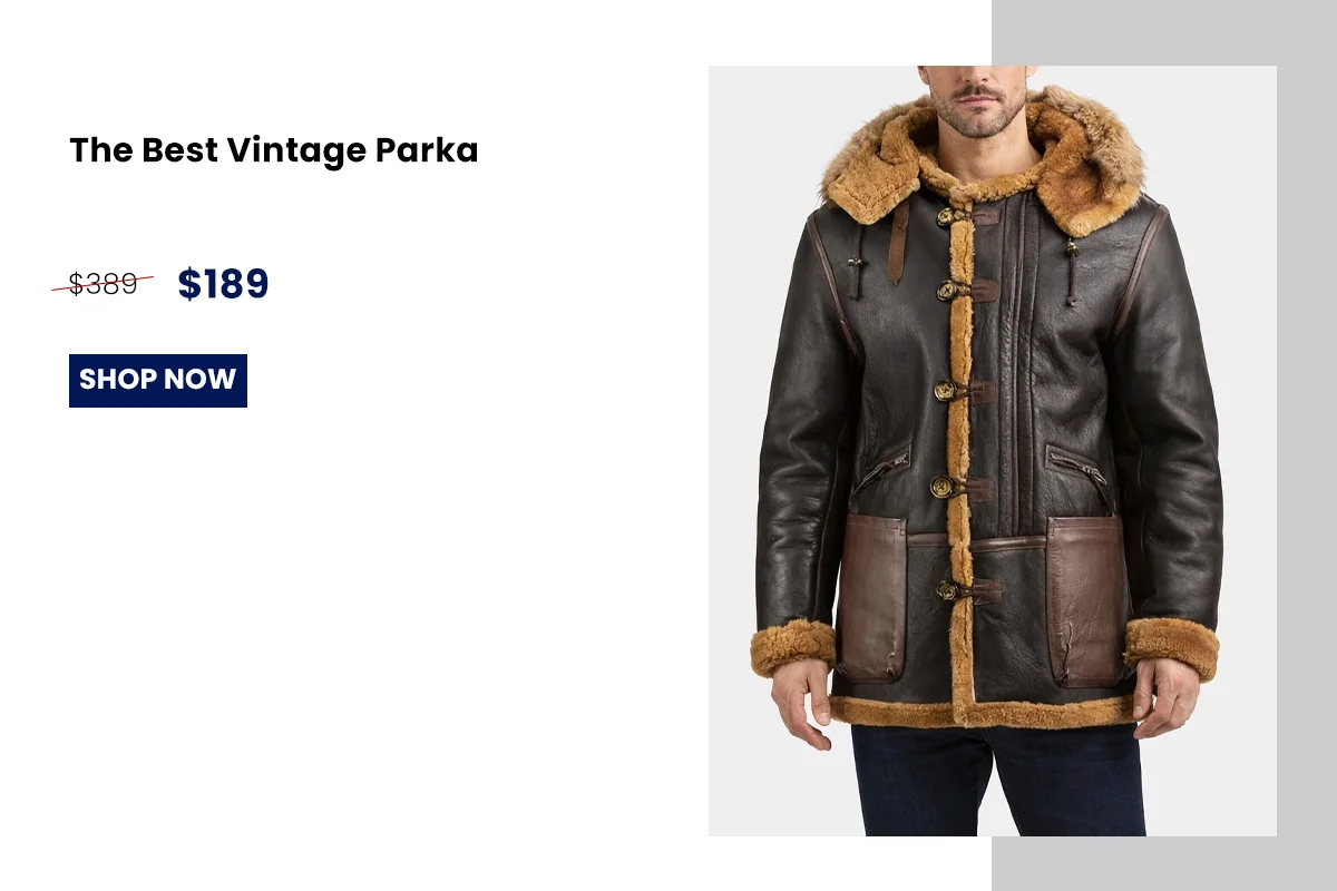best shearling jacket for winter