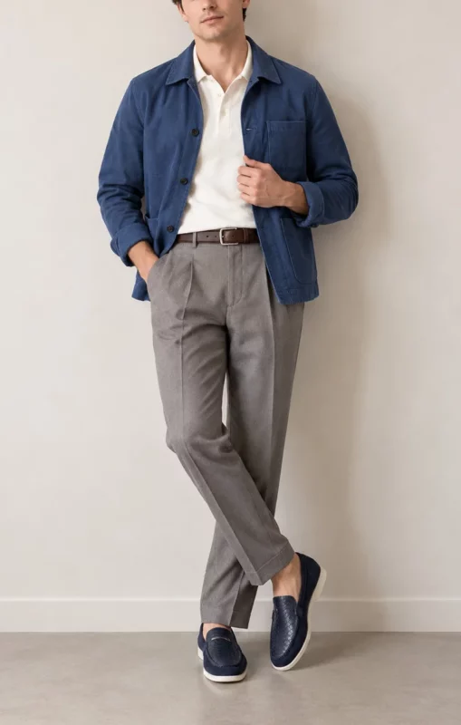 how to style leather loafers