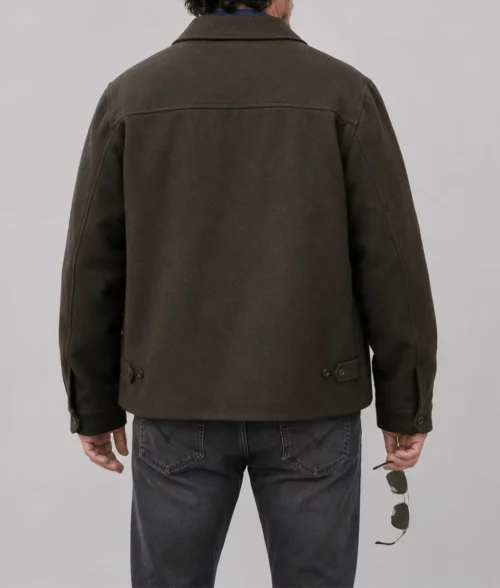 Anna Pigeon Kim Coates Brown Jacket - Back