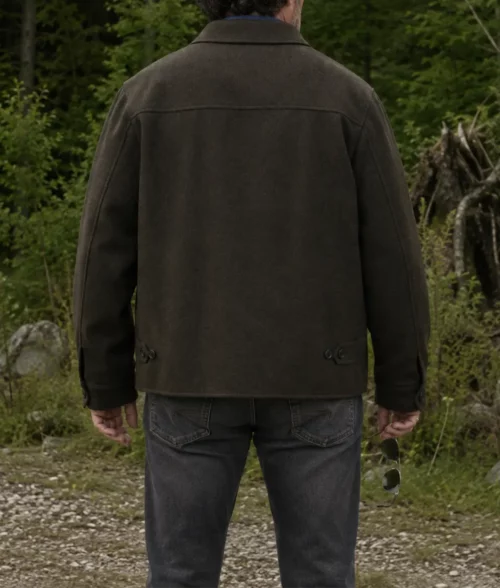 Anna Pigeon Kim Coates Brown Jacket - Back View