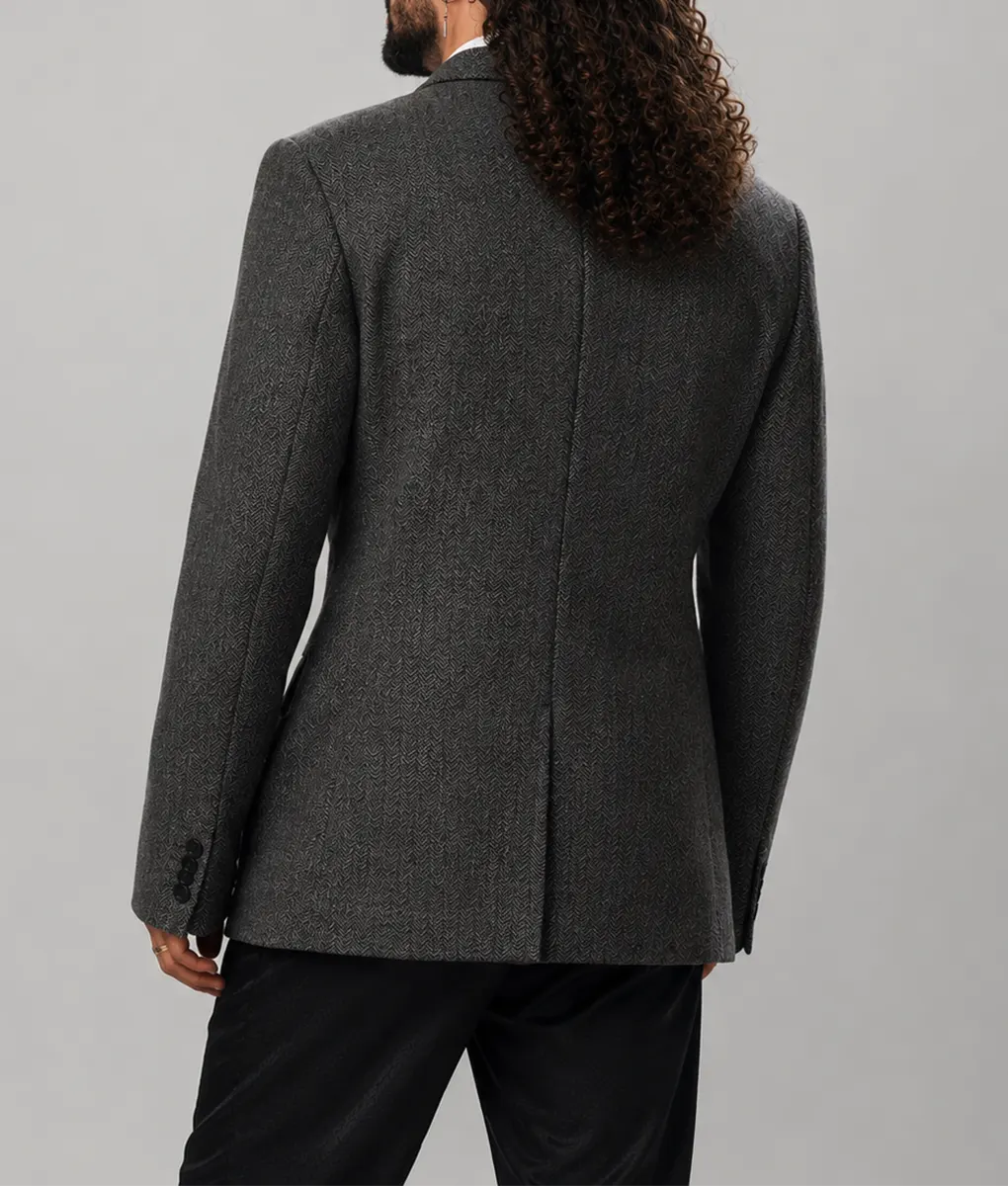 Dancing with the Stars The Next Pro Mark Ballas Grey Blazer - Back