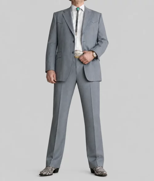 Digger Tom Cruise Grey Western Suit - Front