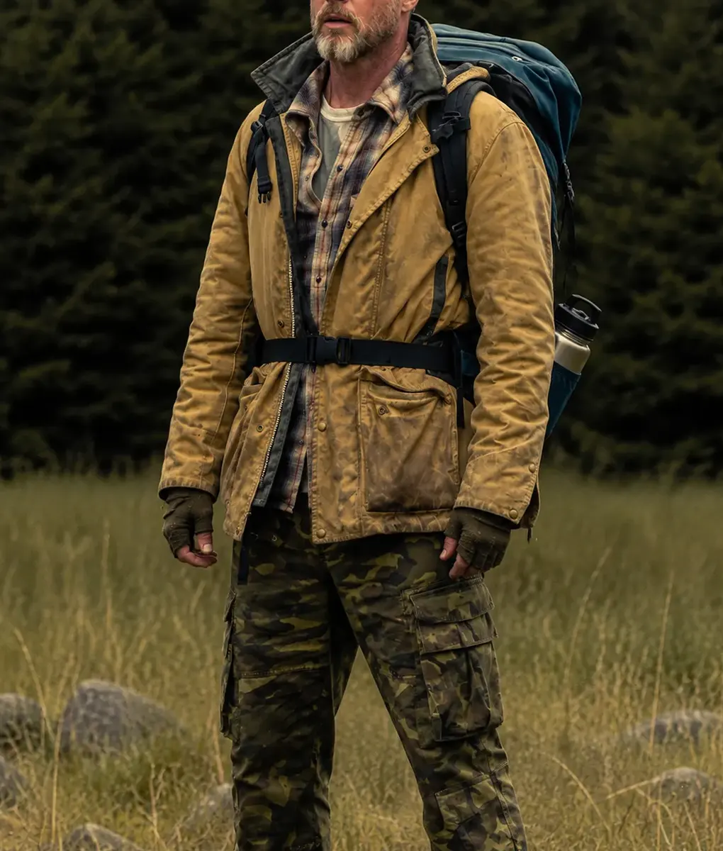 Heart of the Beast Brad Pitt Cotton Jacket - Side