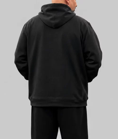 John Fetterman Tuxedo Print Hoodie - Back