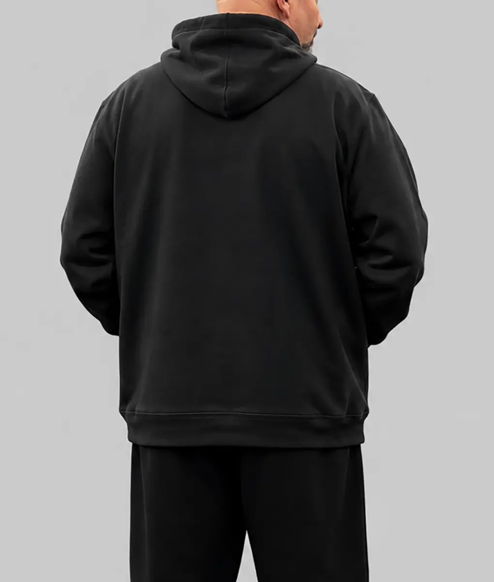 John Fetterman Tuxedo Print Hoodie - Back