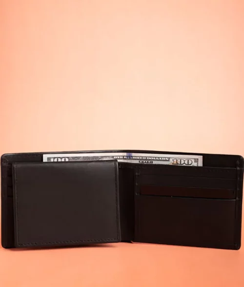 Men&rsquo;s Black Card Holder Wallet (3)