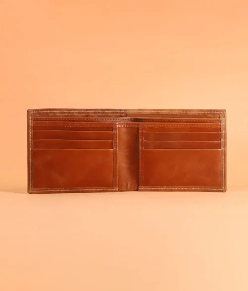 Men&rsquo;s Brown Leather Stylish Wallet (3)